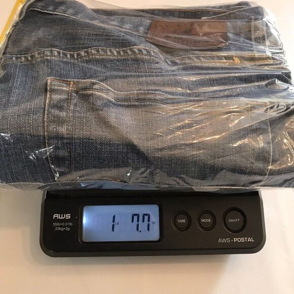 Lucky Brand Mens Jeans 221 Original Straight Denim Jeans Pockets Comfort Size 38 - Picture 11 of 12